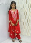 Morni Pure Soft Cotton Kids Wear Kurti With Palzo Wholesale Suppliers In Mumbai